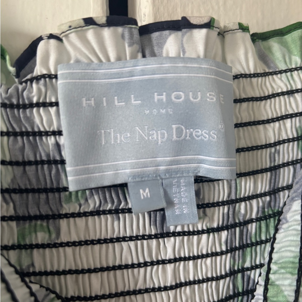Hill House Home Seraphina Midi Nap Dress Midnight Garden Print - Picture 3 of 7